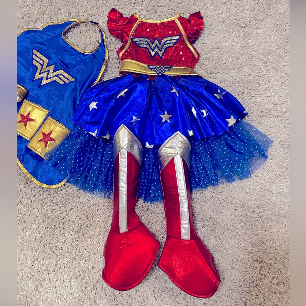 Wonder Woman Toddler Girl Costume♥️💙